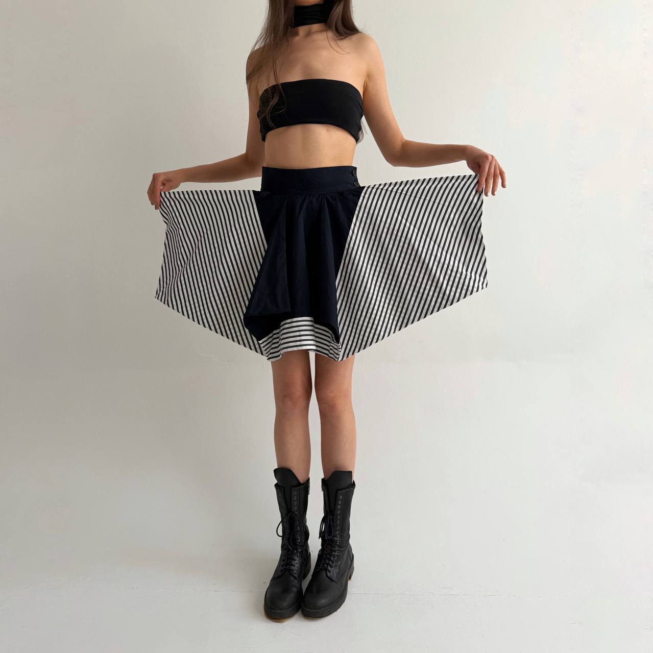 Issey Miyake SS1991 Runway Skirt, photographed by Irving Penn