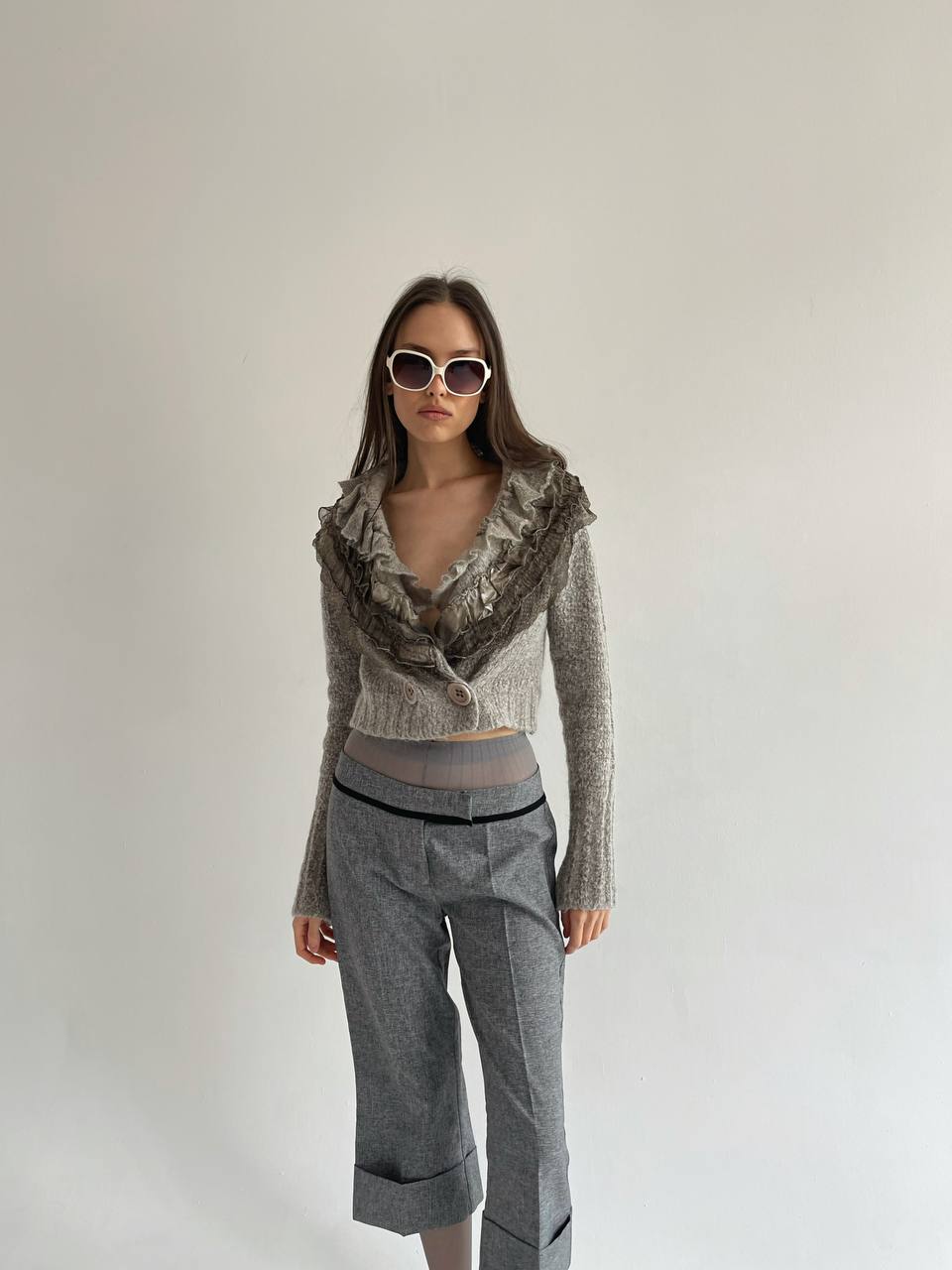 Vintage mohair blend cardigan