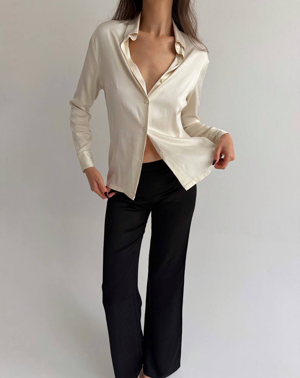 Vintage pure silk blouse