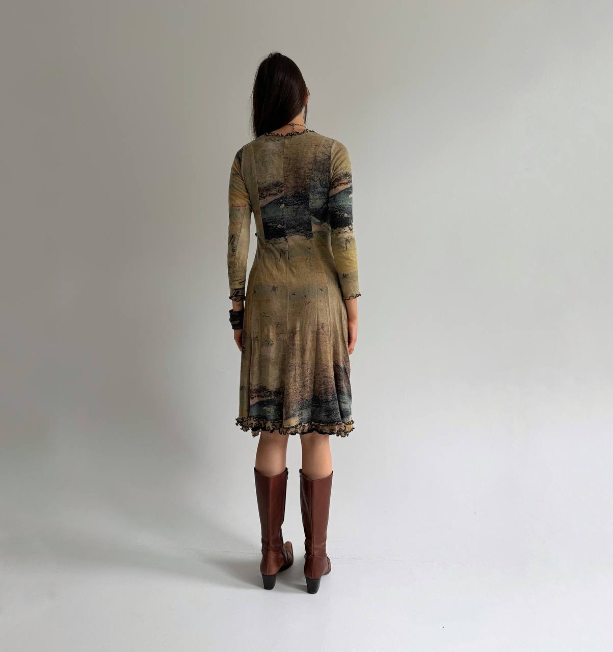 Vintage Italian printed dress