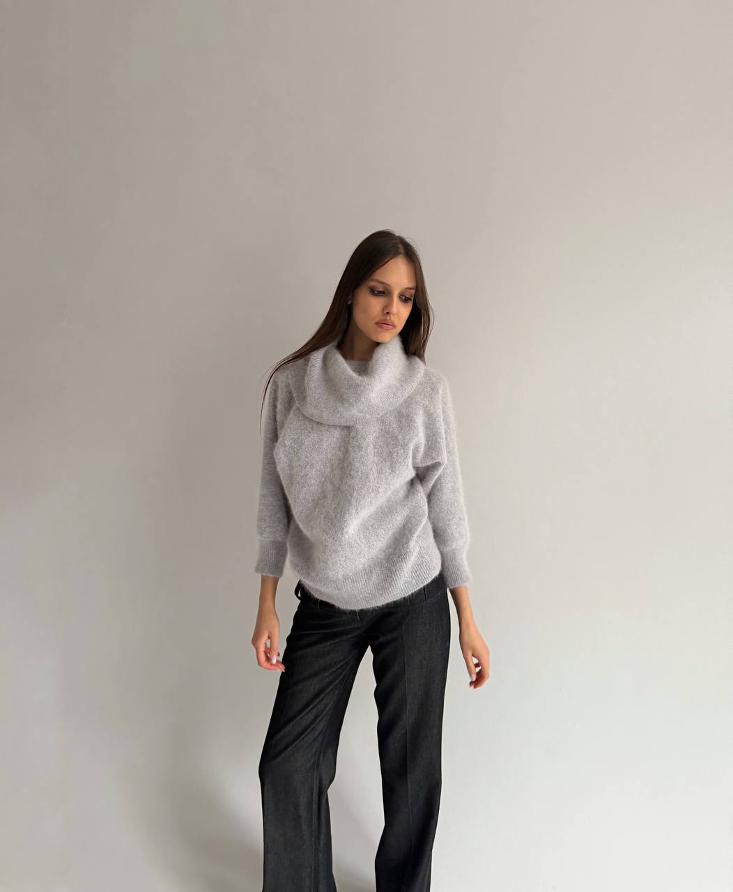 Vintage angora blend sweater