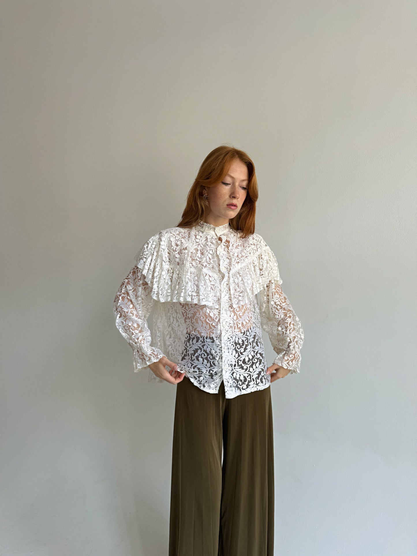 Vintage lace blouse