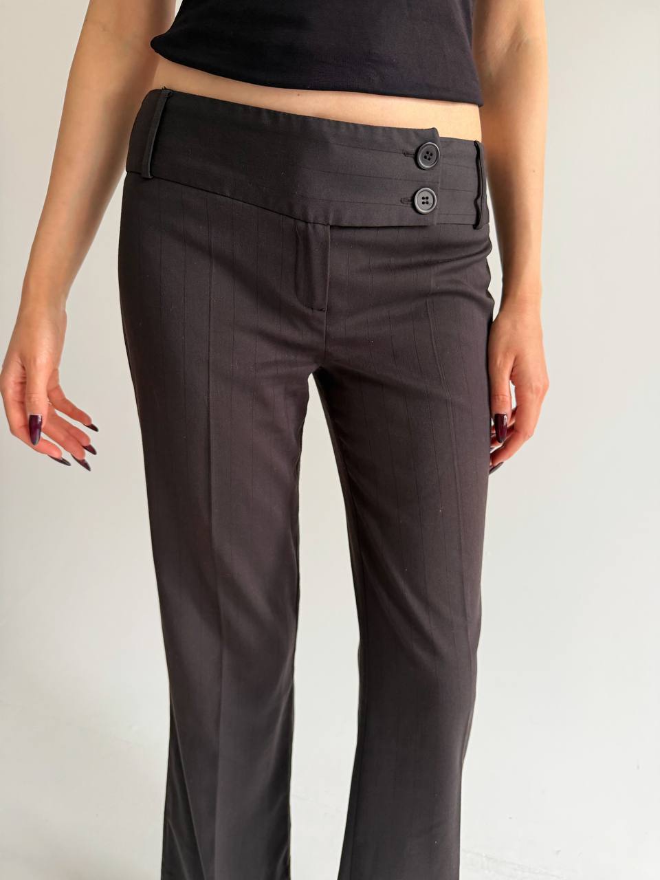 Vintage grey office siren pants