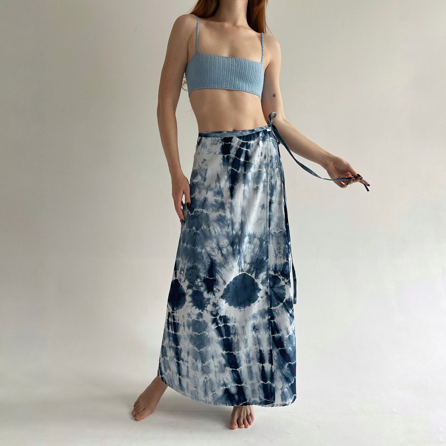 Vintage wrap skirt