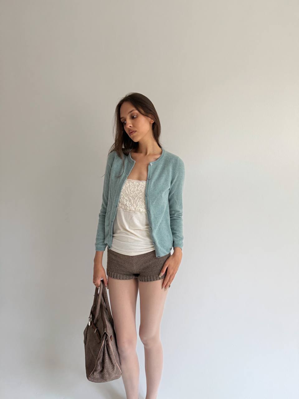 Vintage pure cashmere cardigan