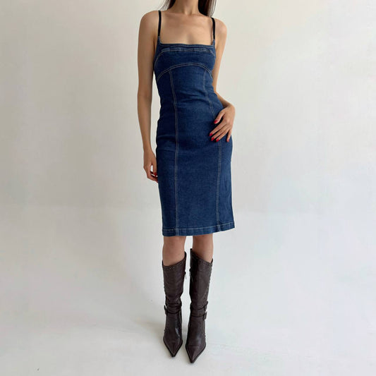Vintage Plein Sud denim dress