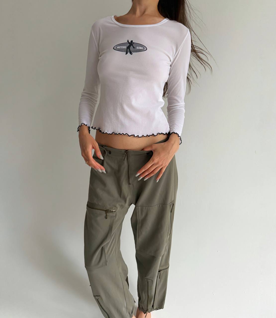 Vintage mesh top