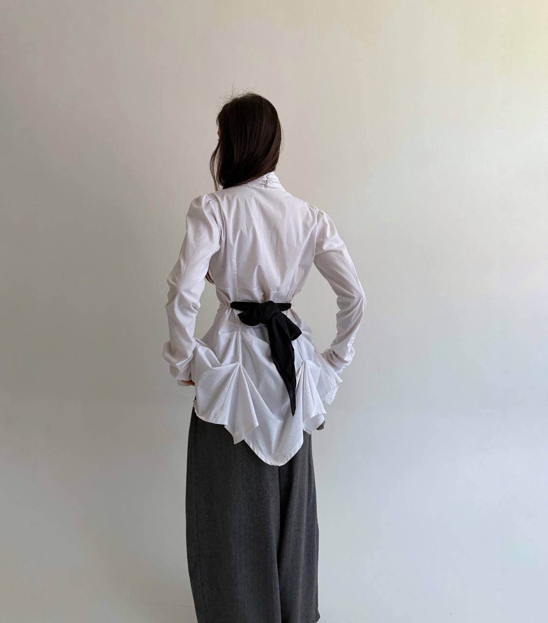 Vintage avant garde romantic blouse