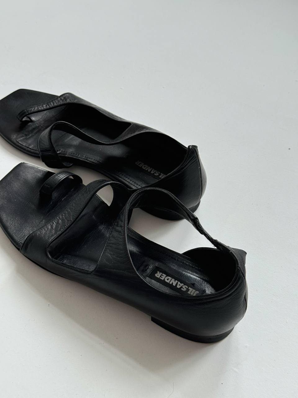 Jil Sander leather sandals