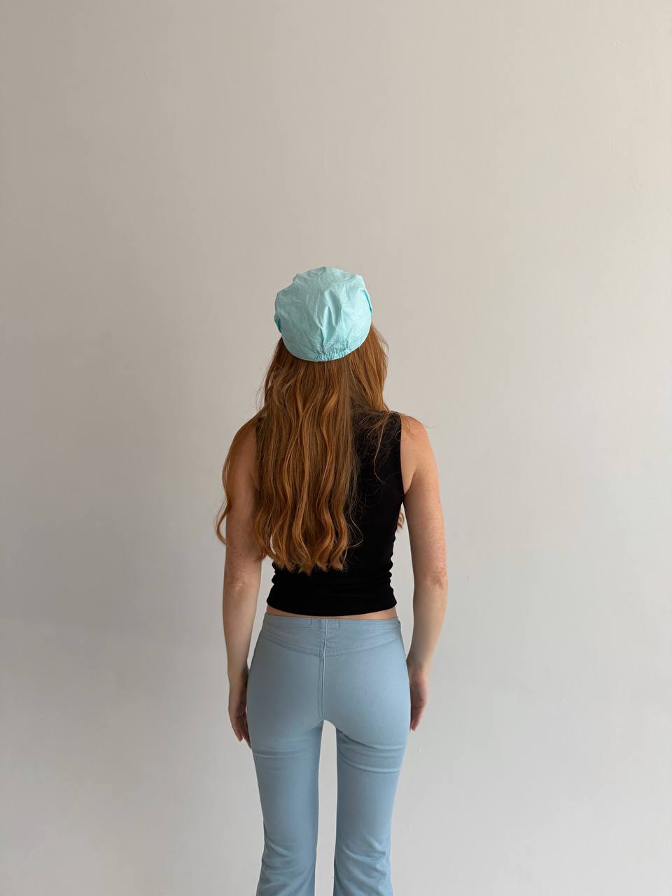 Vintage cotton blue cap