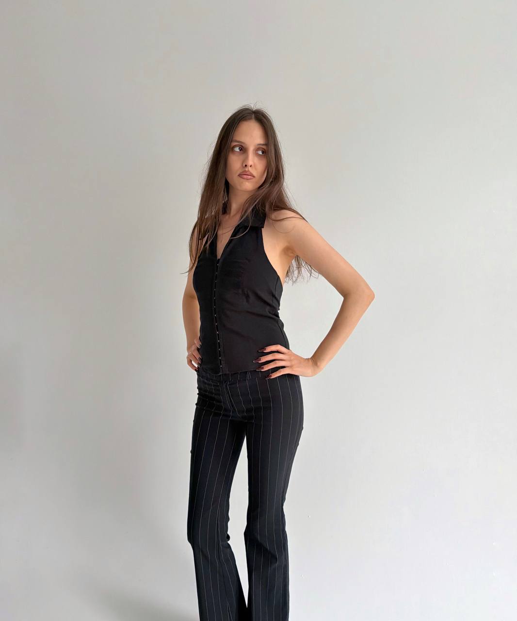 Vintage office siren vest top