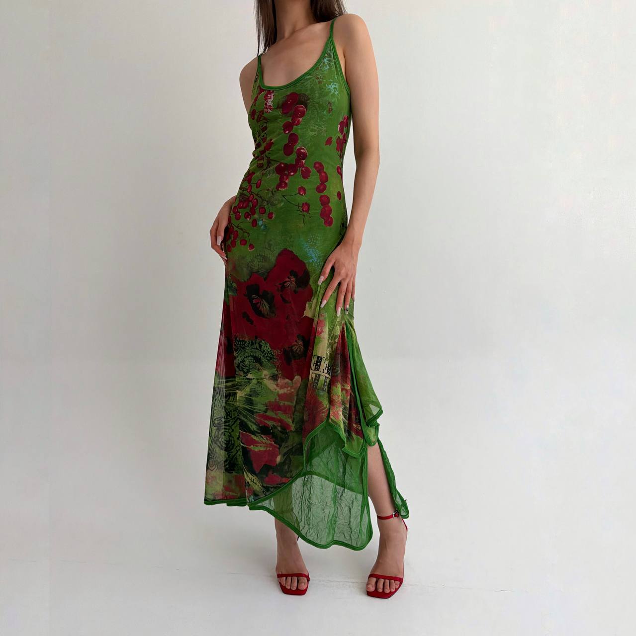 Save the Queen vintage mesh dress