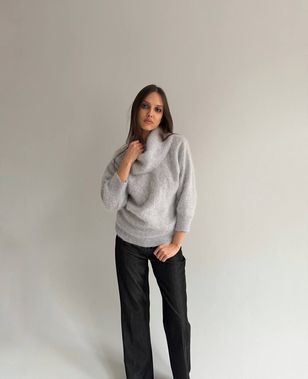 Vintage angora blend sweater