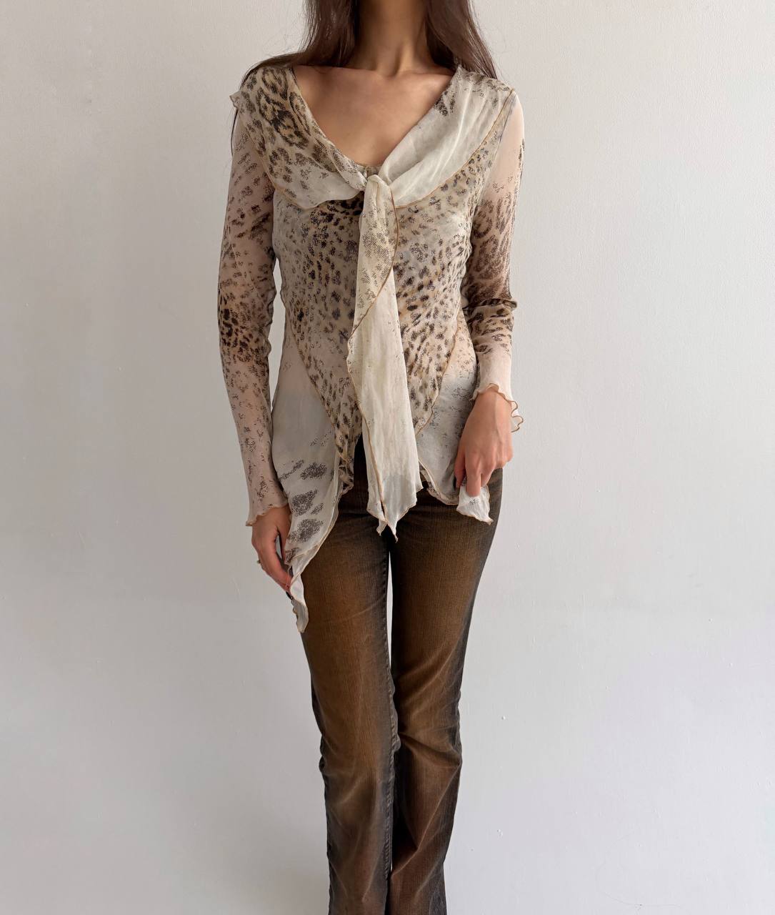 Vintage pure silk blouse