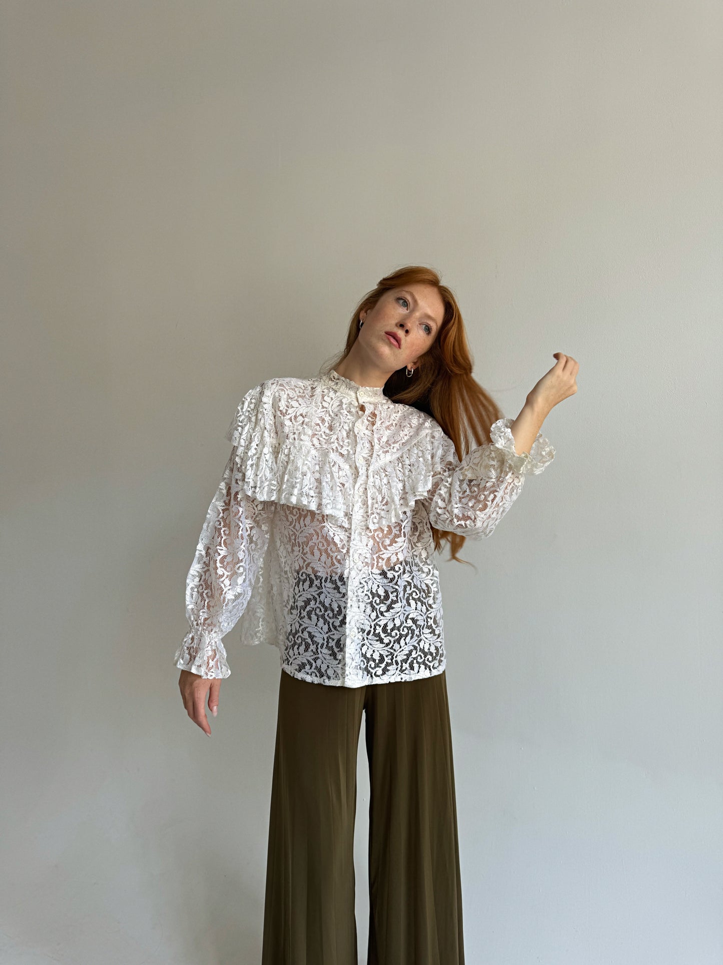 Vintage lace blouse