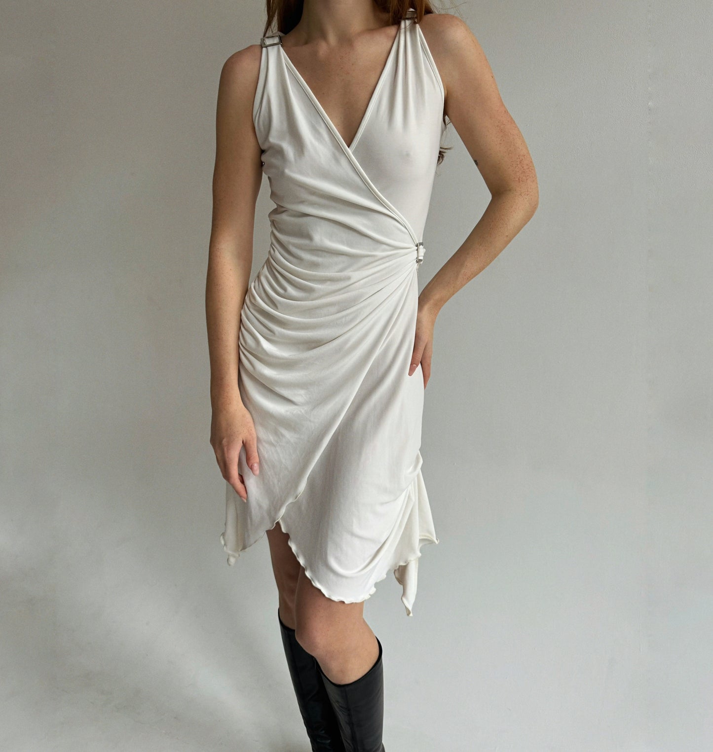 Vintage y2k white dress