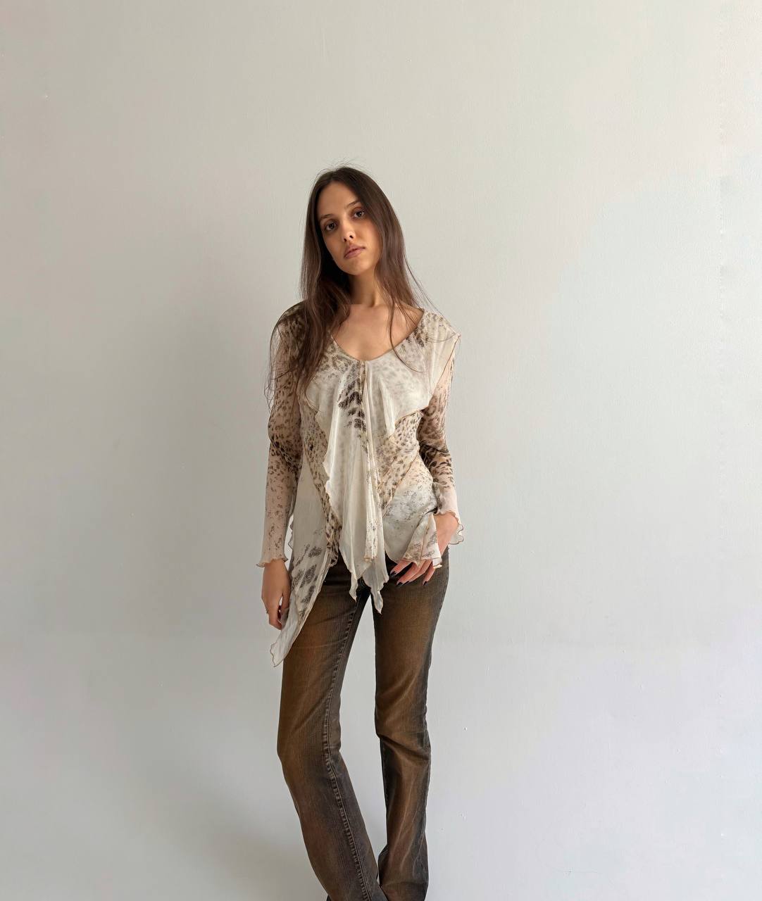 Vintage pure silk blouse