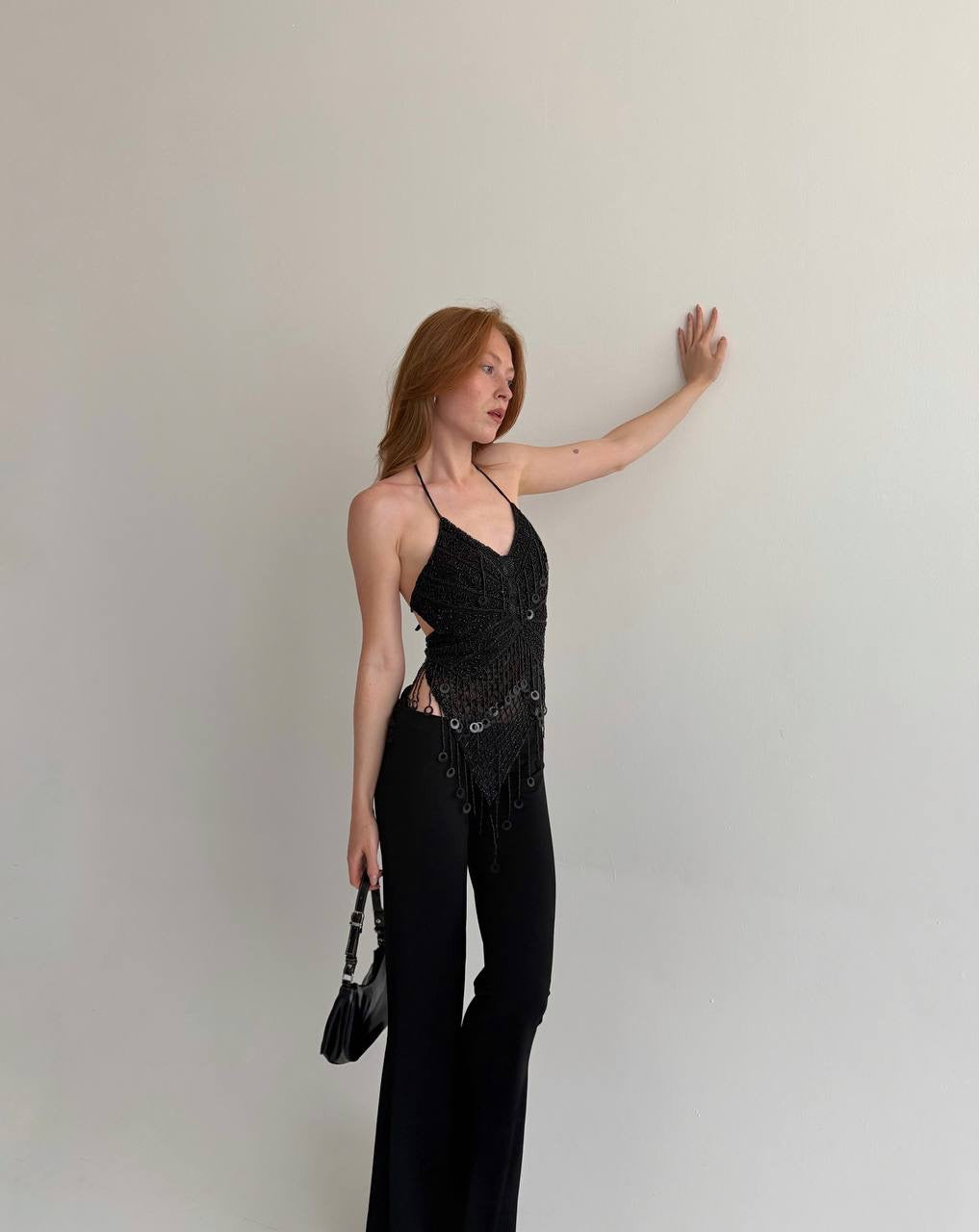 Vintage gorgeous beaded top
