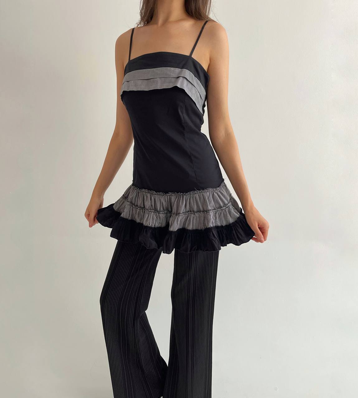 Vintage cotton blend dress like top