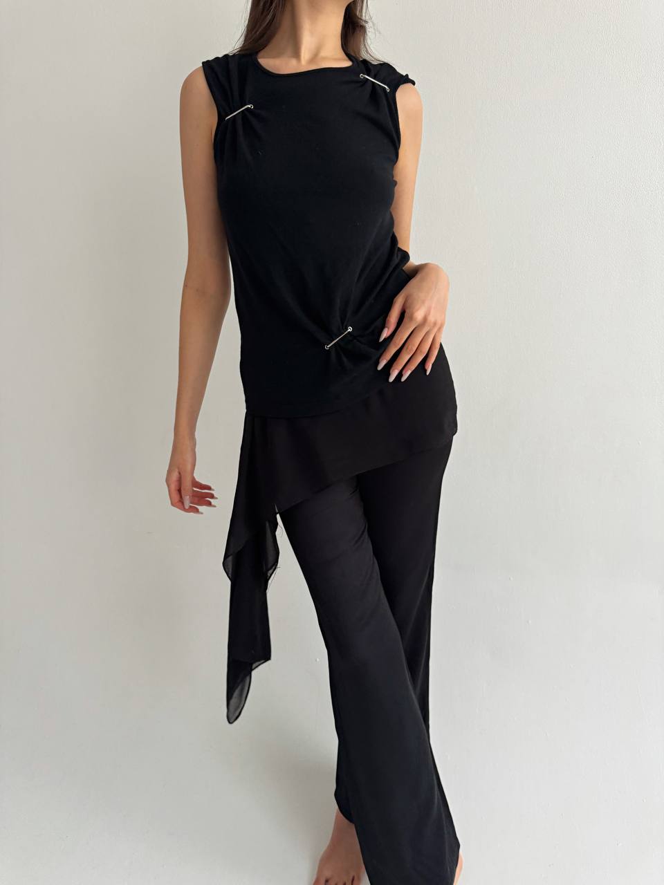 Vintage Plein Sud avant garde top