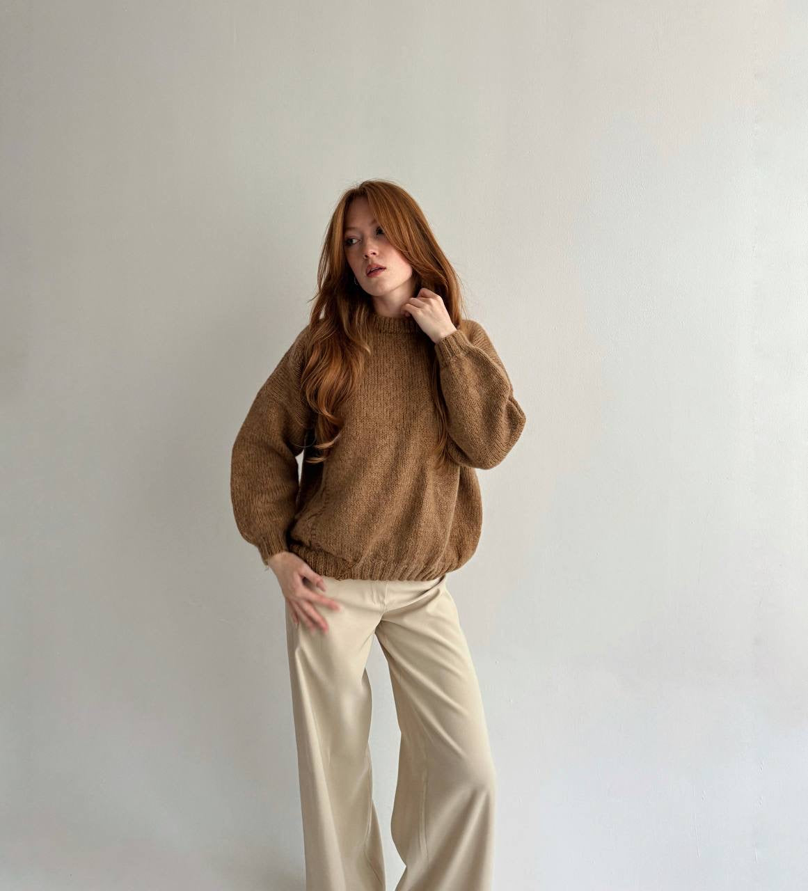 Vintage 100% wool warm sweter