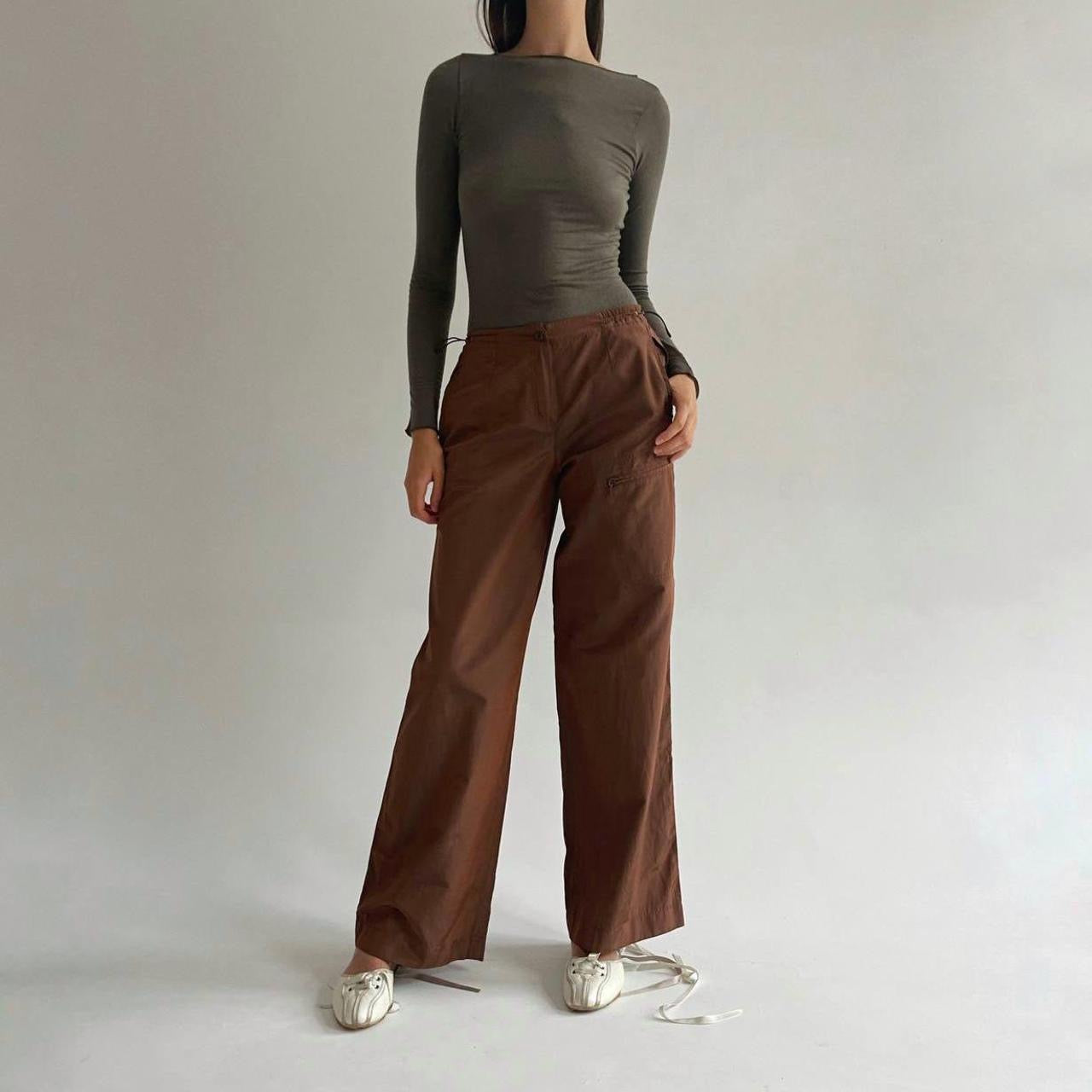 Vintage brown cargo trousers