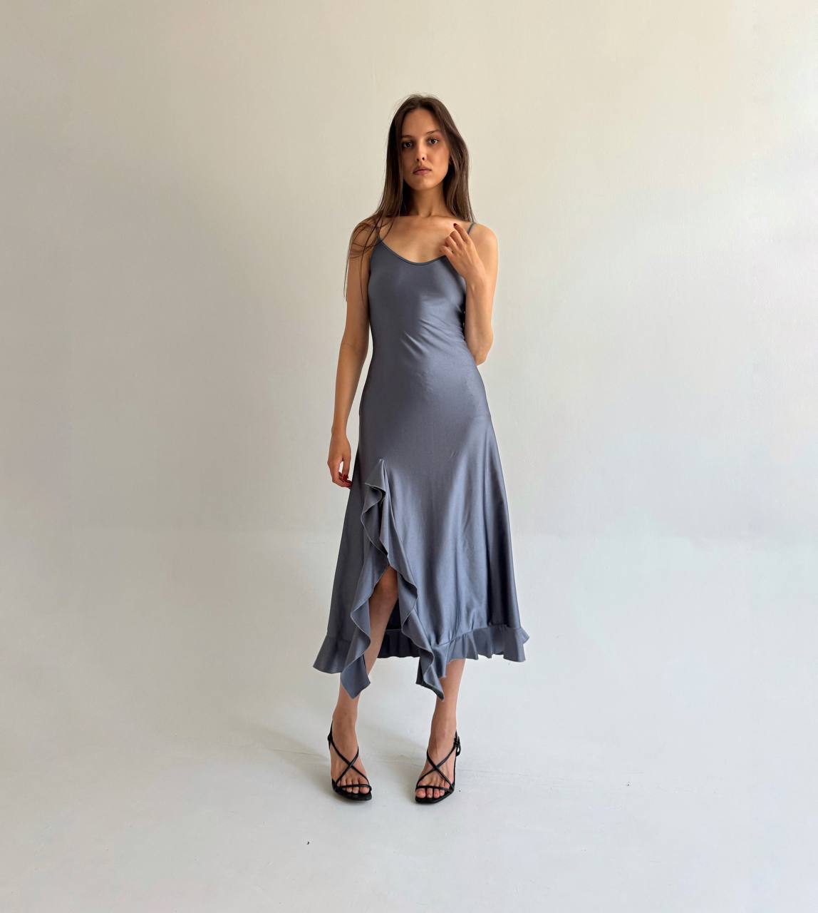 Vintage metallic dress