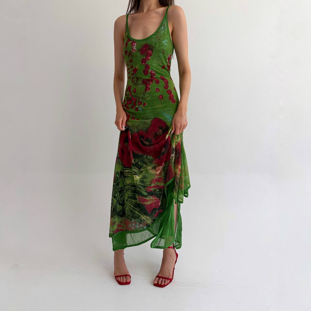 Save the Queen vintage mesh dress