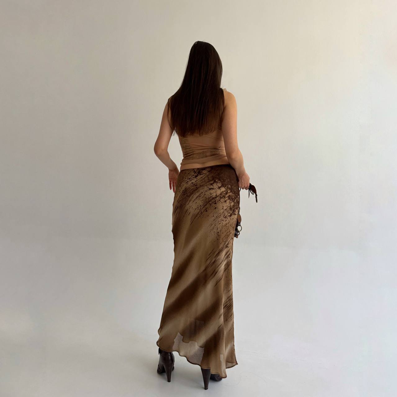 Vintage viscose skirt