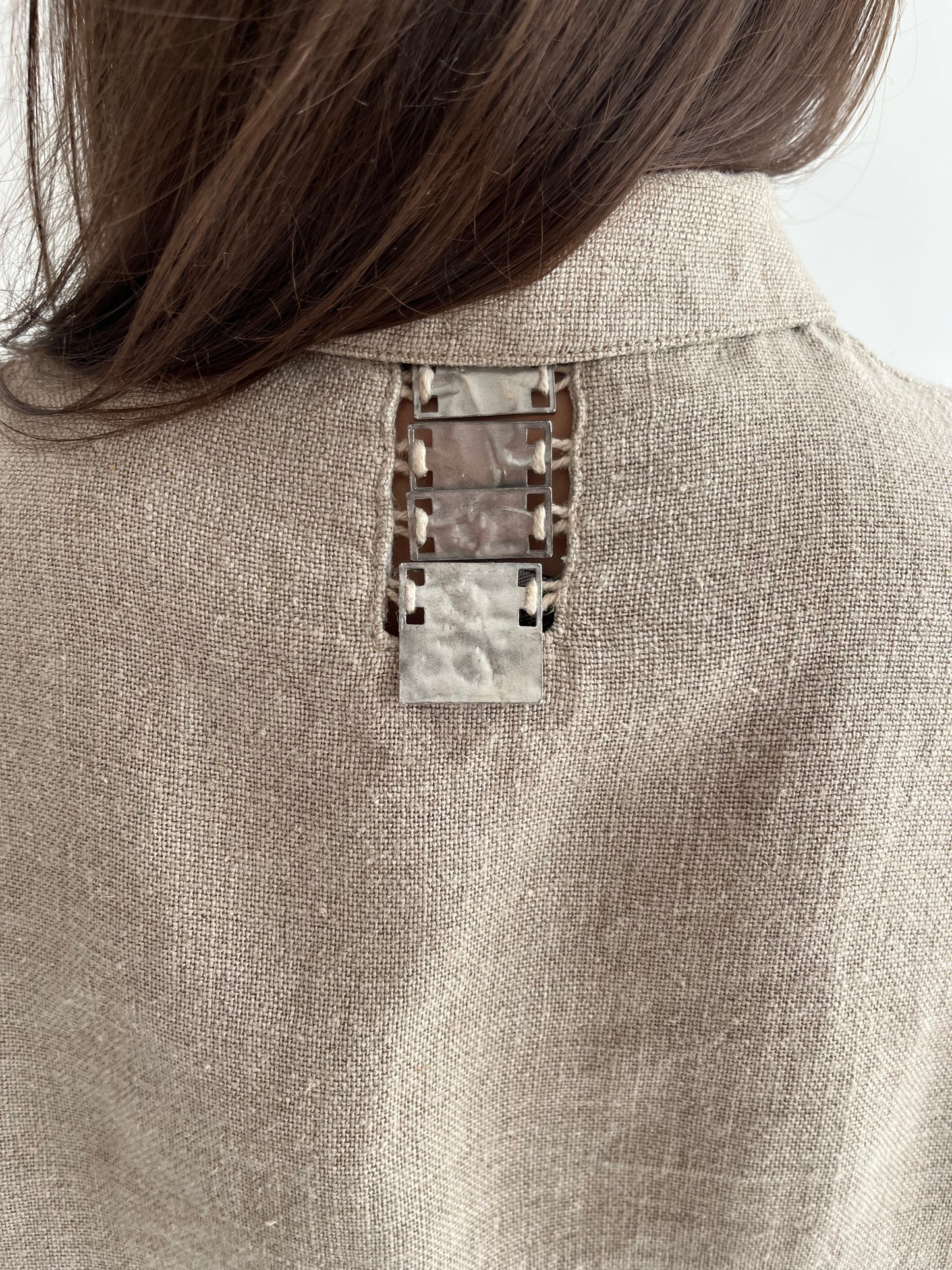 Vintage Biche de Bere avant garde lining shirt