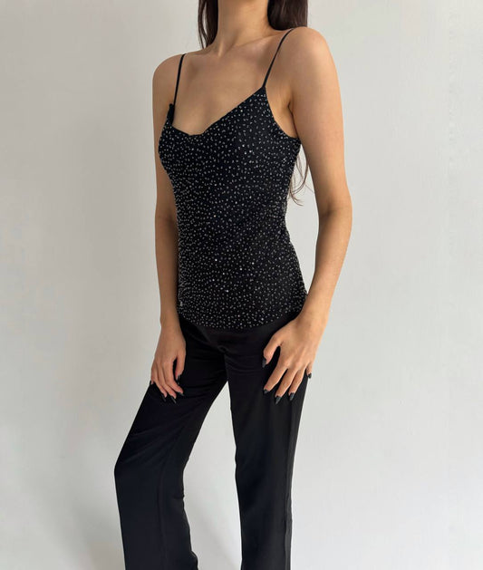 Vintage La Perla beaded top