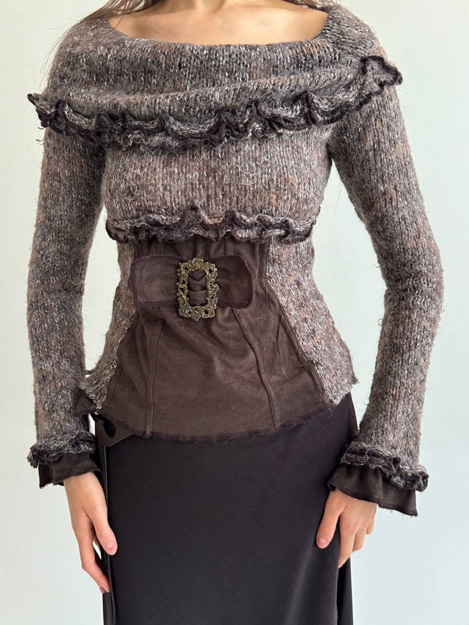 Vintage French fairycore sweater