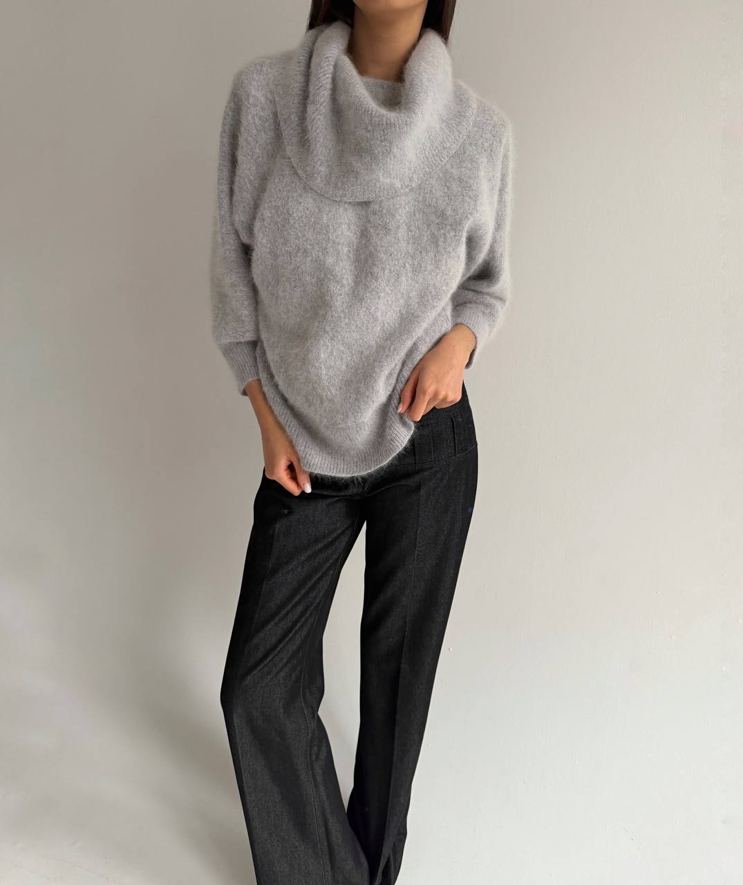 Vintage angora blend sweater