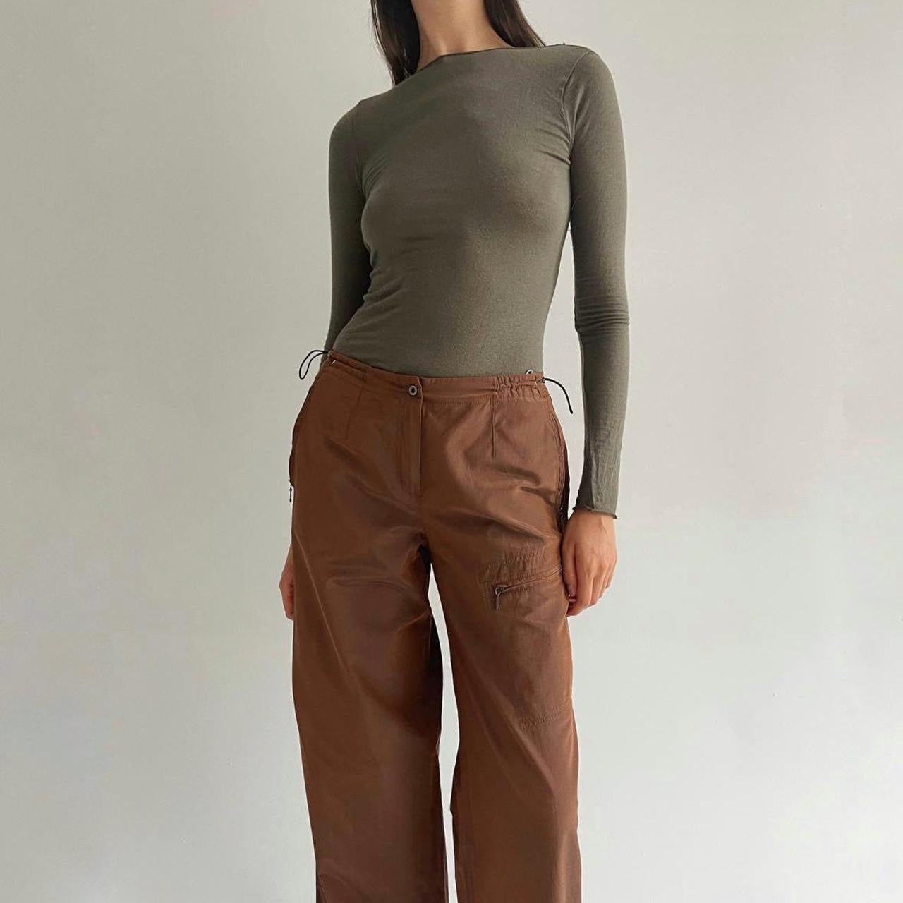 Vintage brown cargo trousers