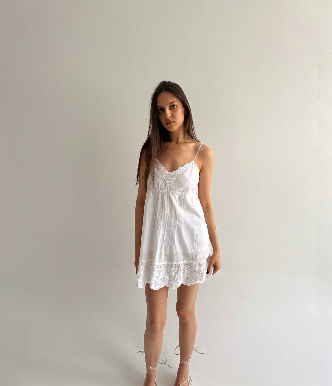 Vintage cotton prairie dress