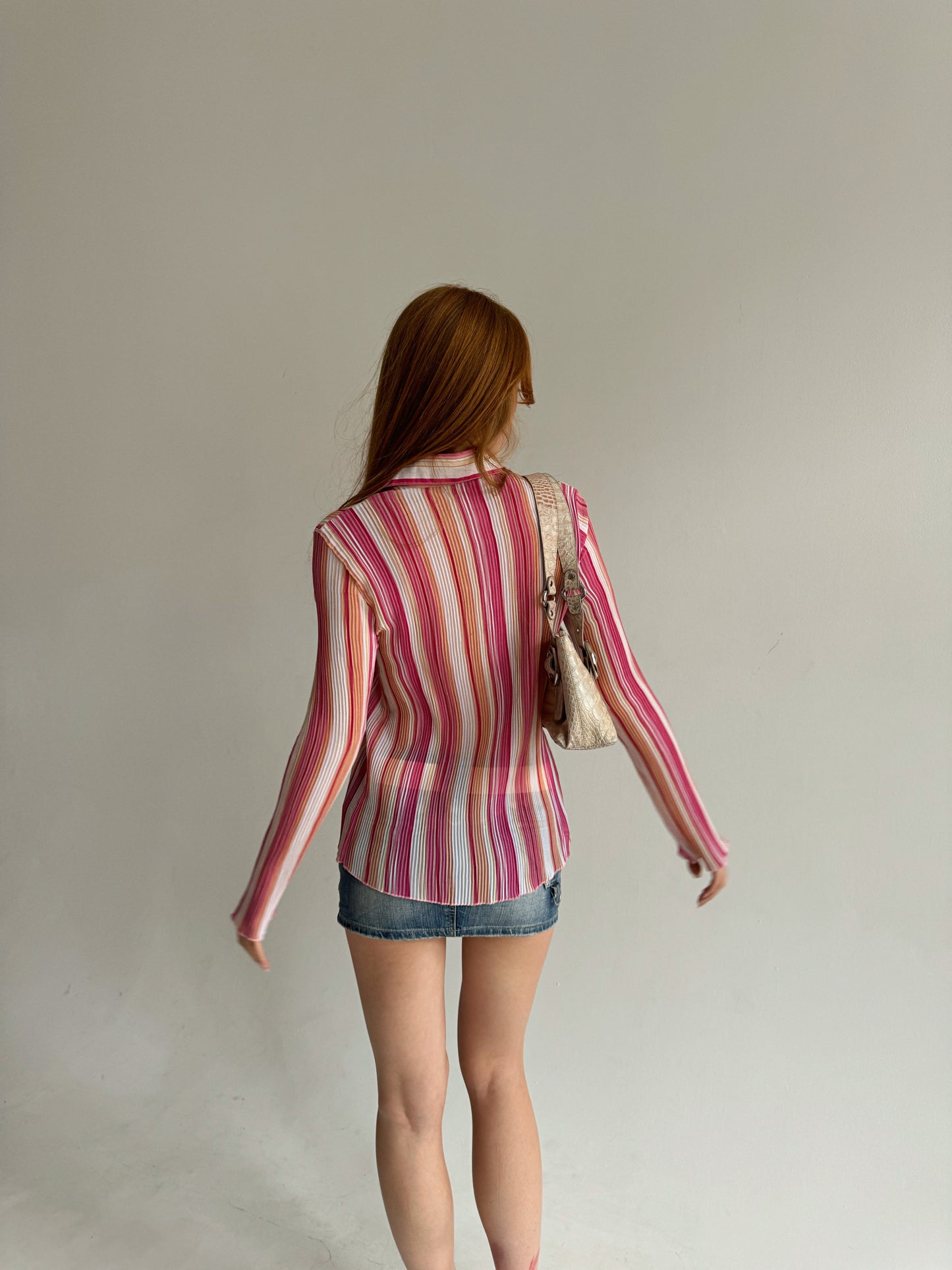 Vintage y2k viscose shirt