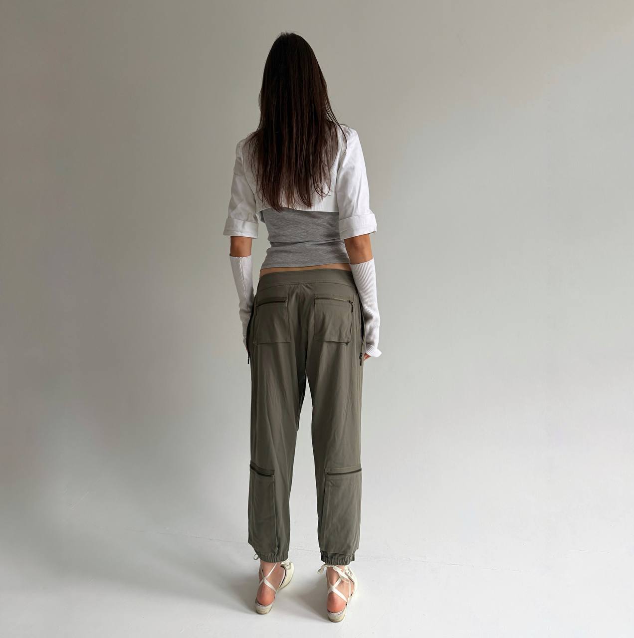 Vintage Plein Sud khaki cargo pants
