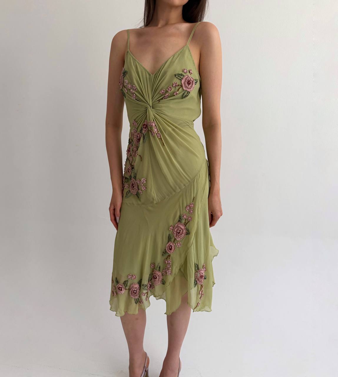 Vintage pure silk fairy dress