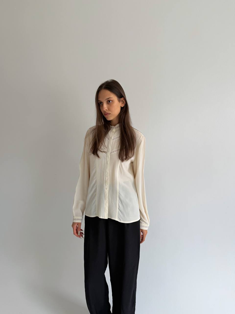 Vintage Laura Ashley pure silk blouse