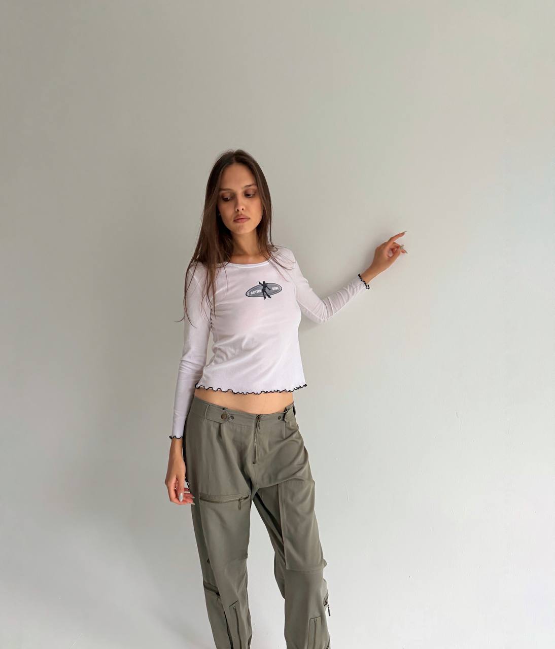 Vintage mesh top