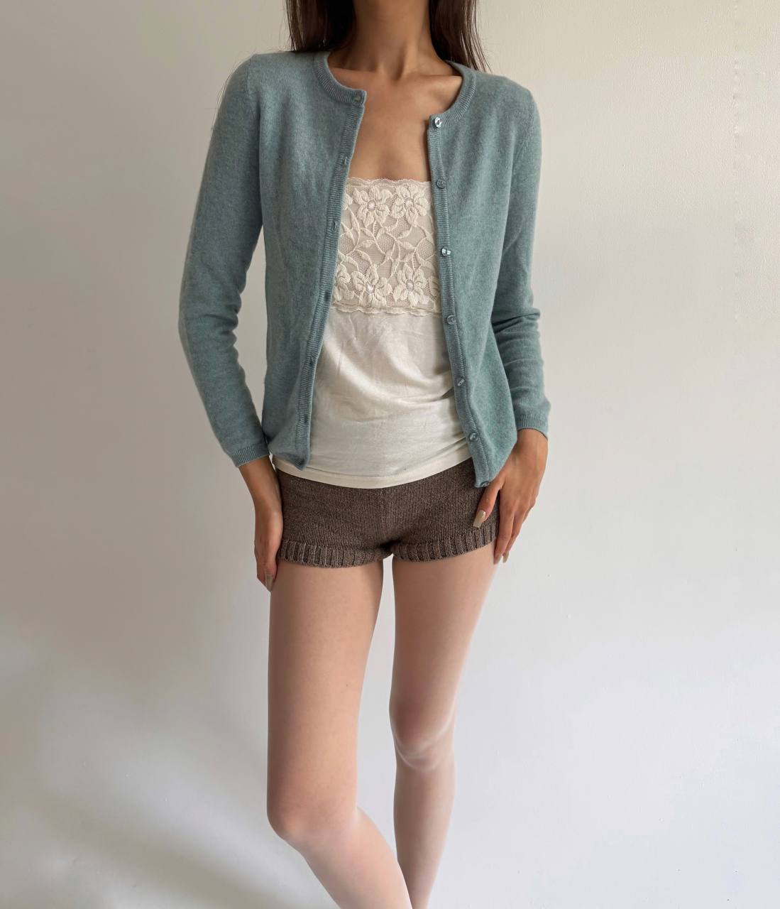 Vintage pure cashmere cardigan