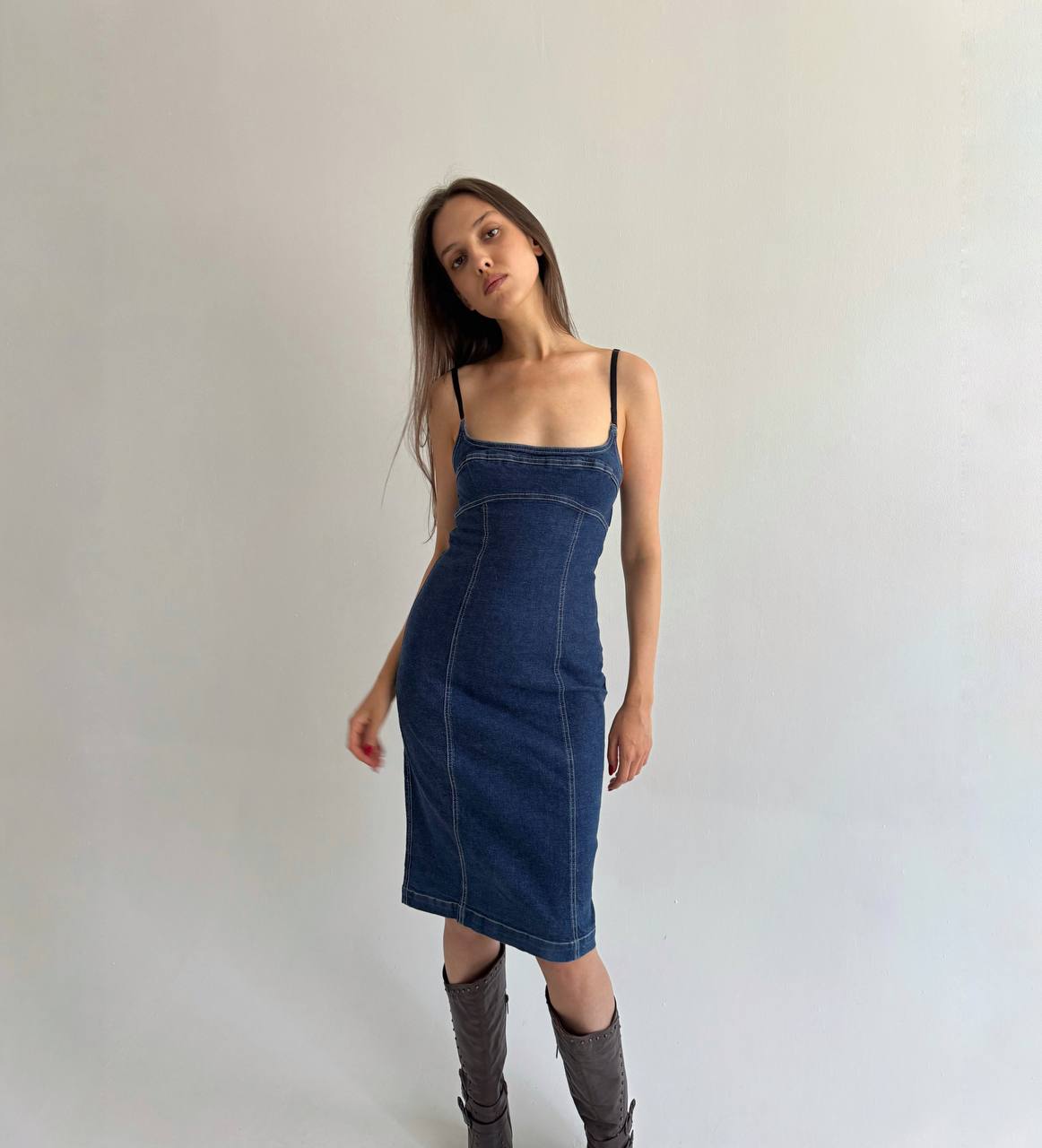 Vintage Plein Sud denim dress