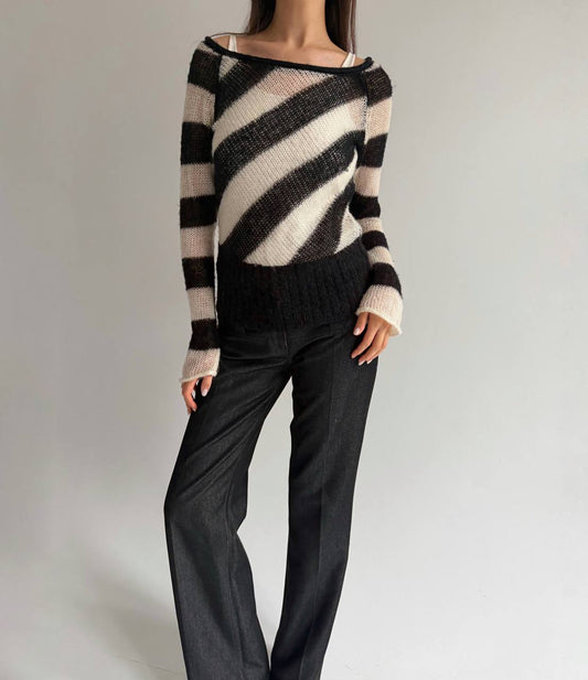 Vintage striped sweater