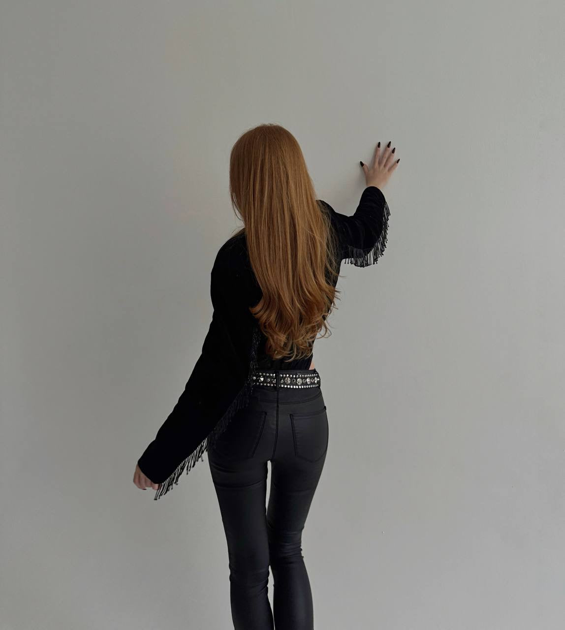 Vintage 100% cotton velvet bolero