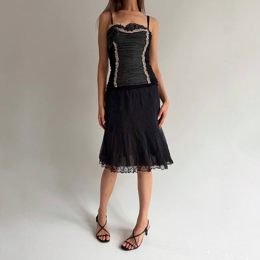 Vintage pure silk Blumarine skirt
