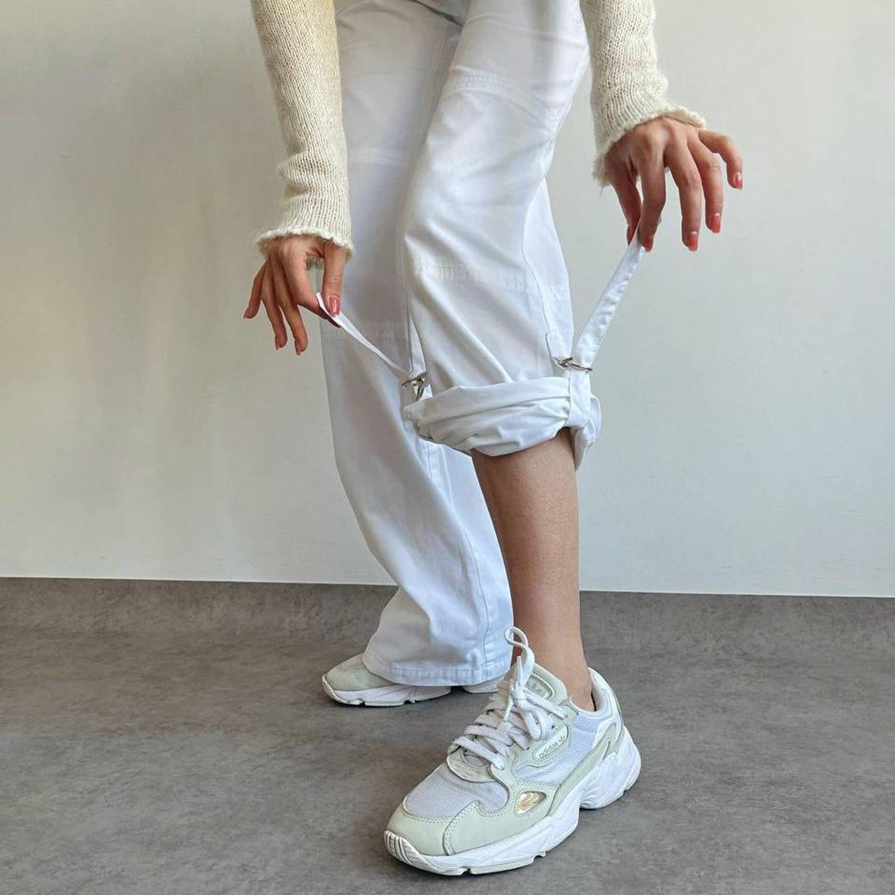 Vintage white cargo pants