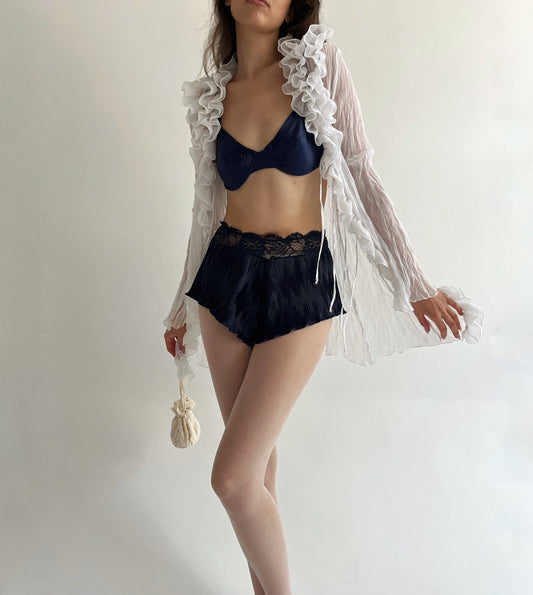 Vintage La Perla pleated shorts