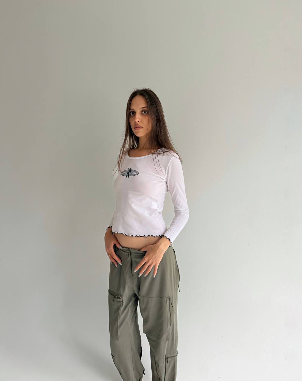 Vintage mesh top