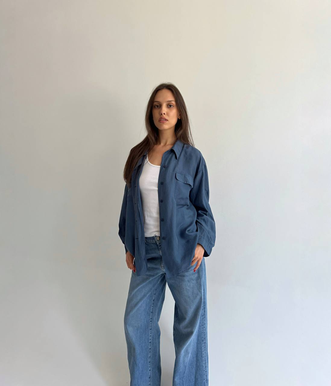 Vintage pure silk blouse
