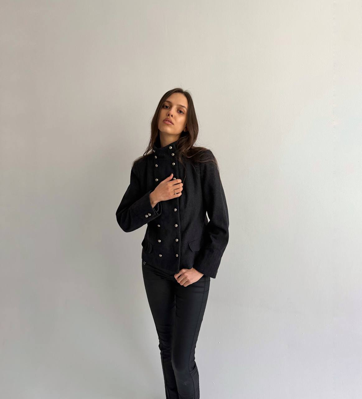 Vintage wool blend napoleon jacket